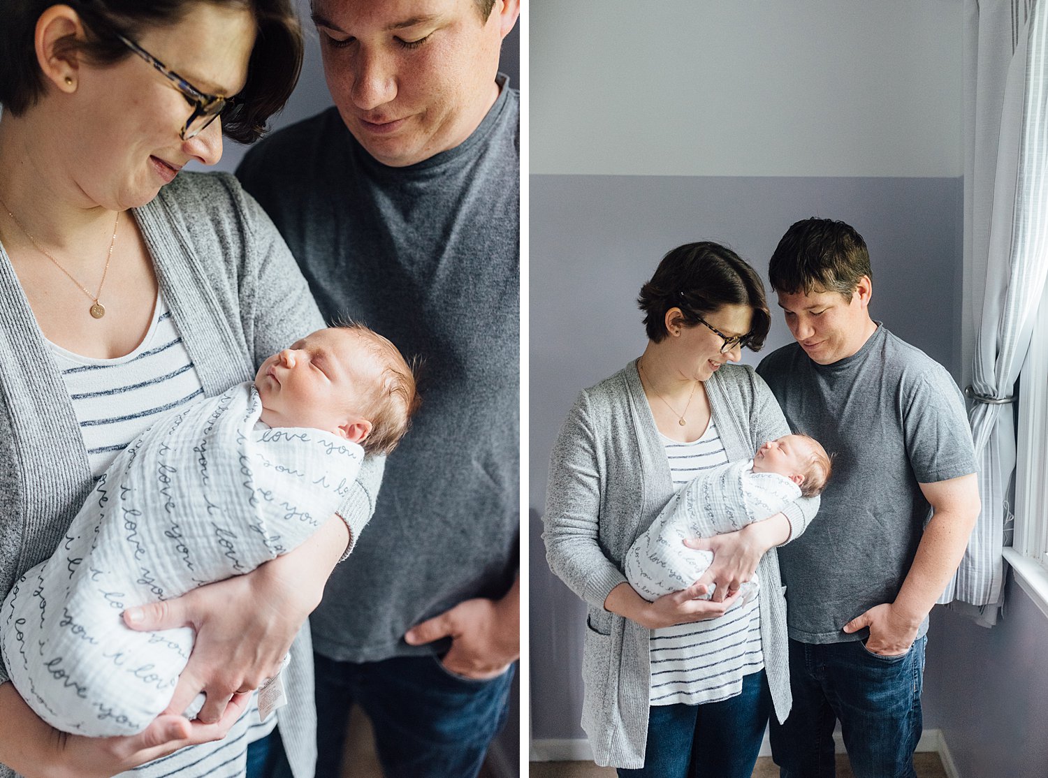 Goodale Family - West Chester Newborn Session - Montgomery County Maryland family photographer - Alison Dunn Photography photo