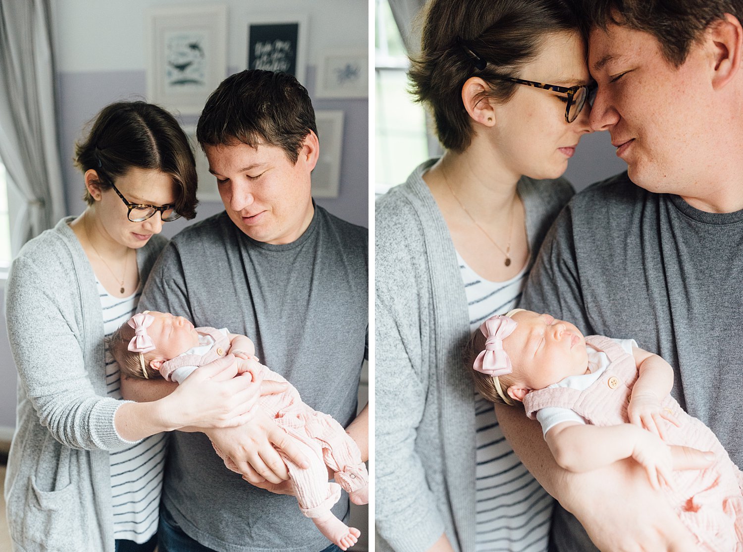 Goodale Family - West Chester Newborn Session - Montgomery County Maryland family photographer - Alison Dunn Photography photo