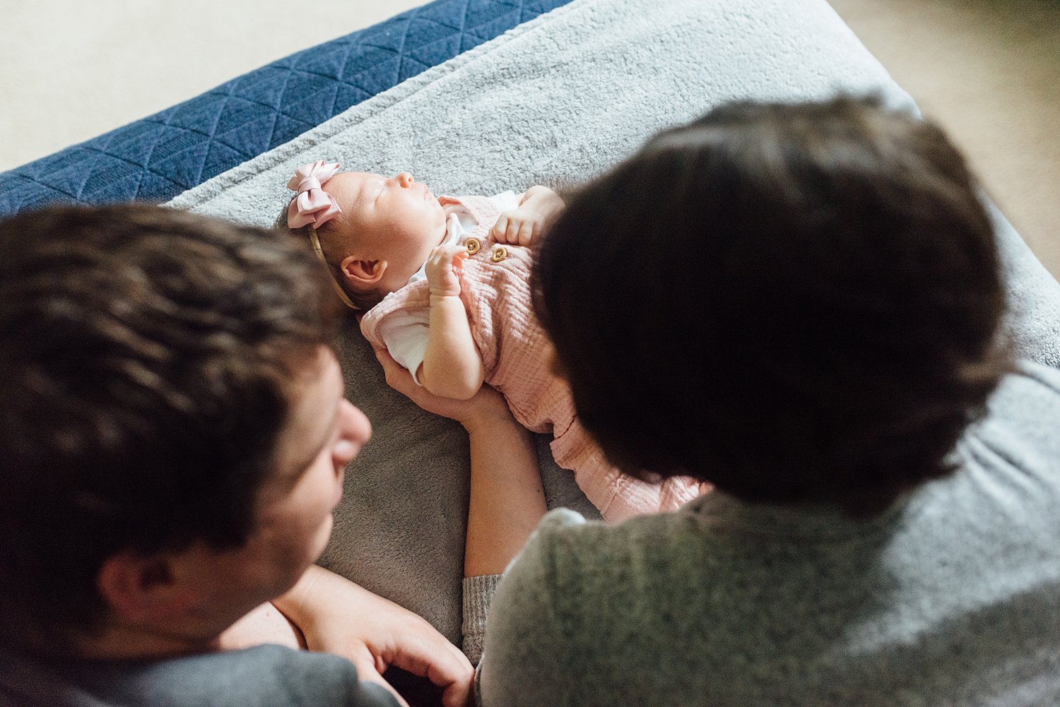 Goodale Family - West Chester Newborn Session - Montgomery County Maryland family photographer - Alison Dunn Photography photo