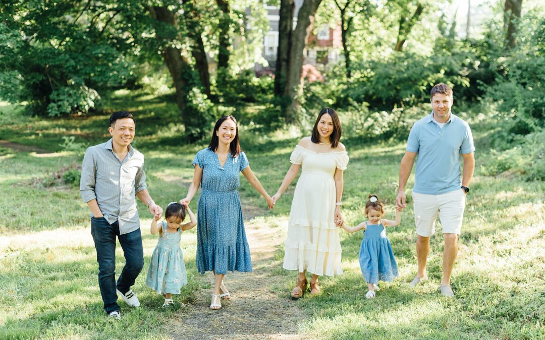Nguyet + Thuy + Families // Double Family Session