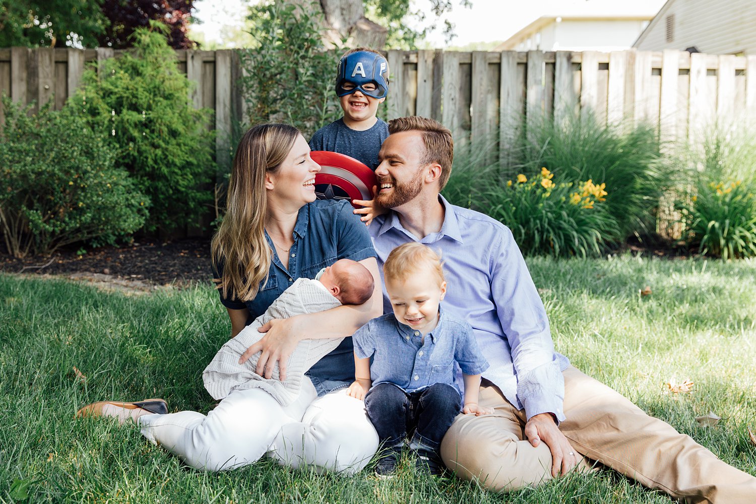 Mills Family - Cherry Hill In-Home Newborn Session - Rockville Maryland family photographer - Alison Dunn Photography photo