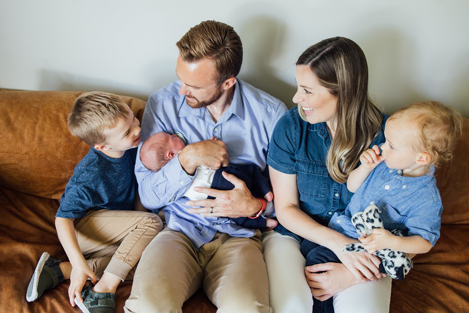 Mills Family - Cherry Hill In-Home Newborn Session - Rockville Maryland family photographer - Alison Dunn Photography photo