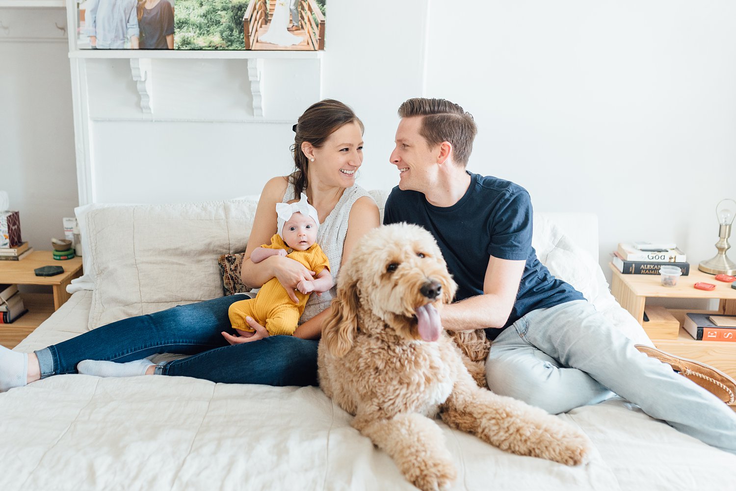 The Manns Family - Philadelphia Newborn Session - Rockville Maryland Family Photographer - Alison Dunn Photography photo