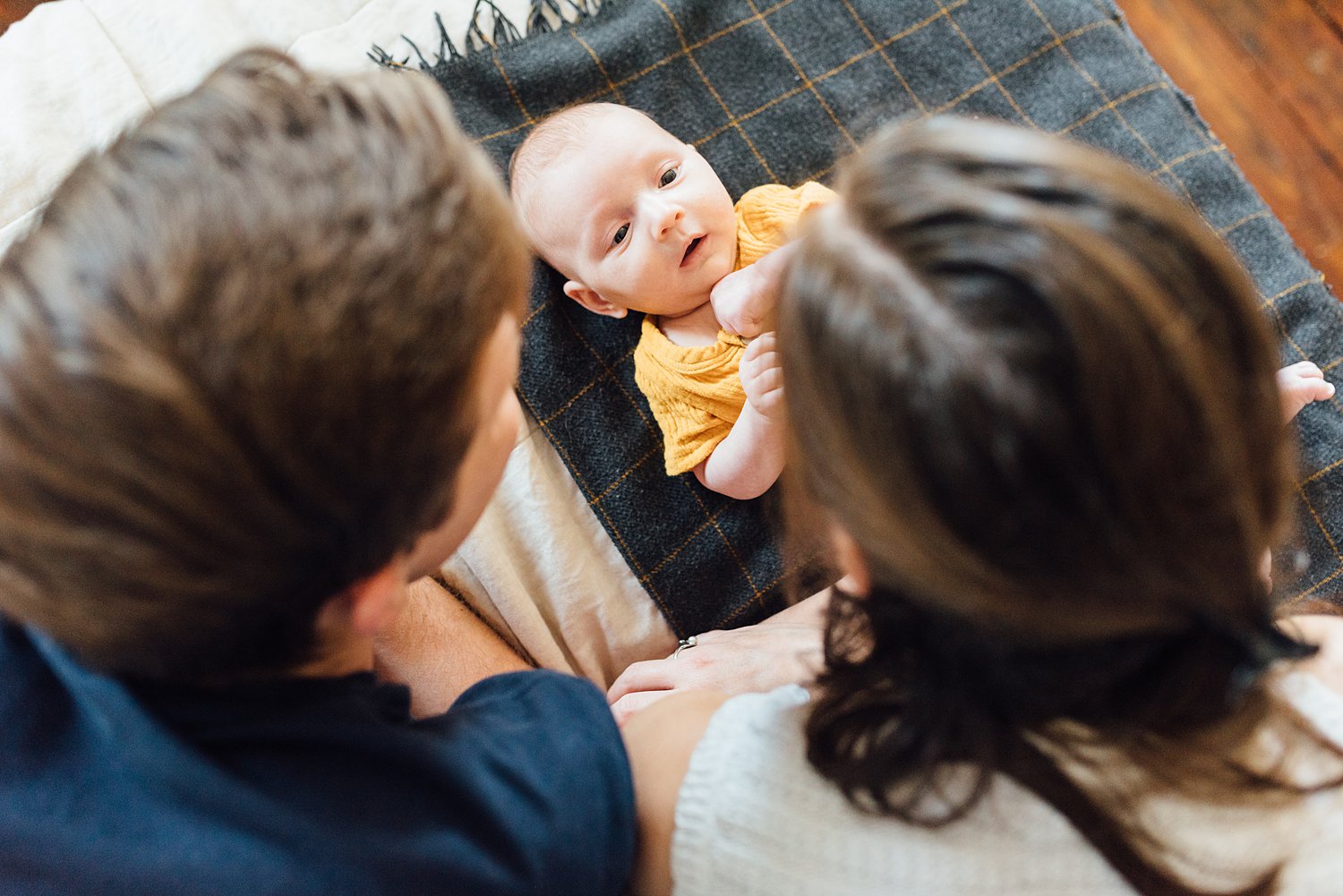 The Manns Family - Philadelphia Newborn Session - Rockville Maryland Family Photographer - Alison Dunn Photography photo