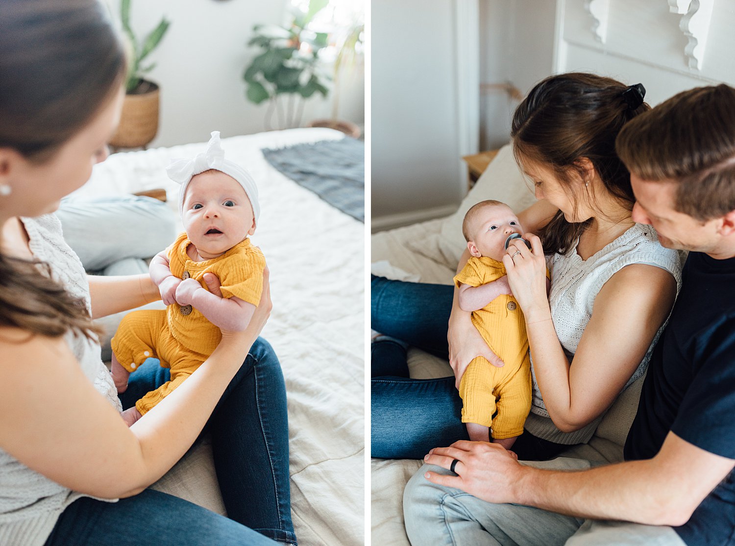 The Manns Family - Philadelphia Newborn Session - Rockville Maryland Family Photographer - Alison Dunn Photography photo