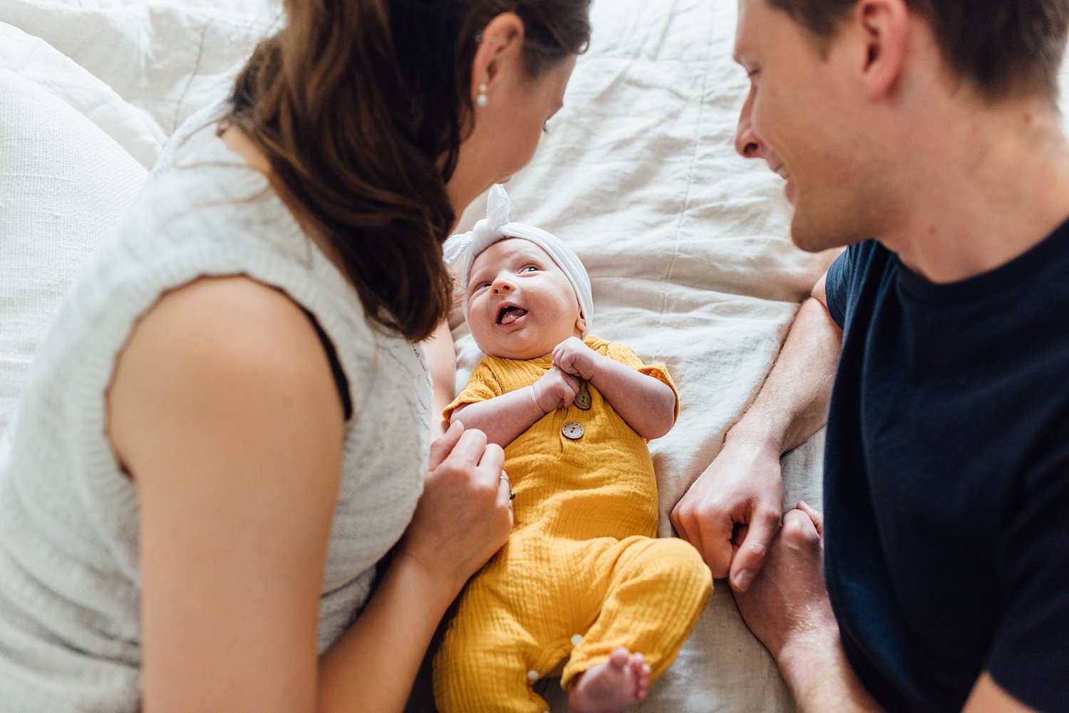 The Manns Family - Philadelphia Newborn Session - Rockville Maryland Family Photographer - Alison Dunn Photography photo