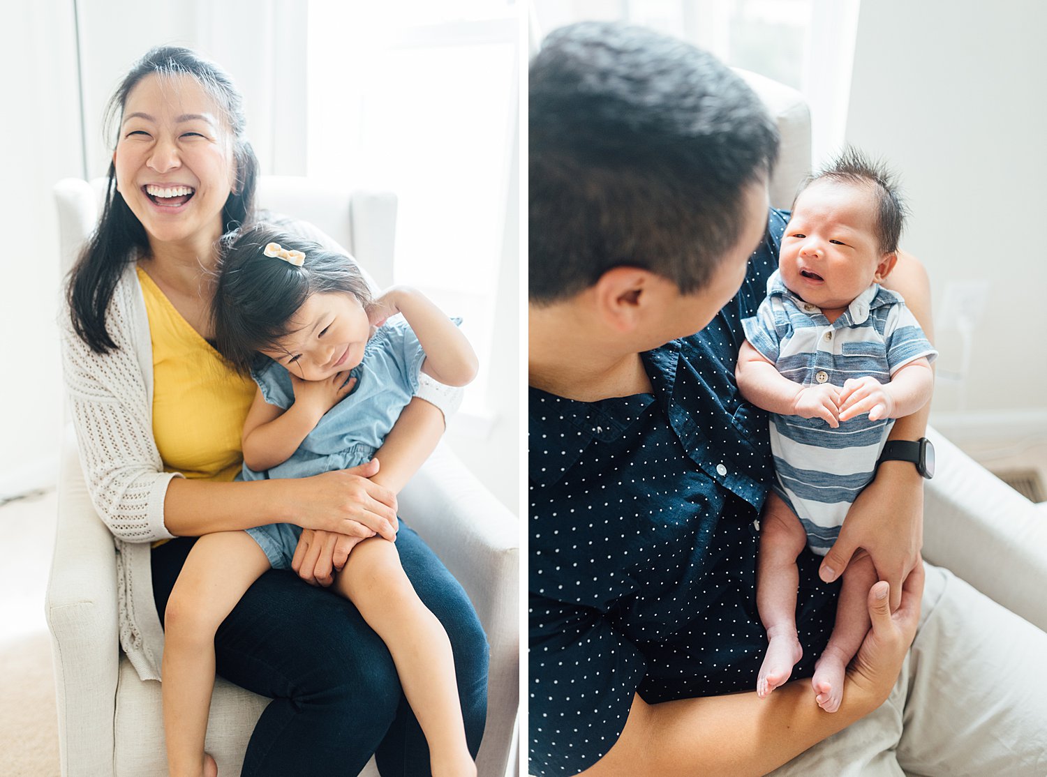 Cheung Family - Silver Spring Newborn Session - Maryland Family Photographer - Alison Dunn Photography photo