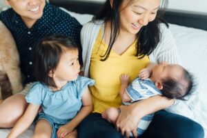 Cheung Family - Silver Spring Newborn Session - Maryland Family Photographer - Alison Dunn Photography photo