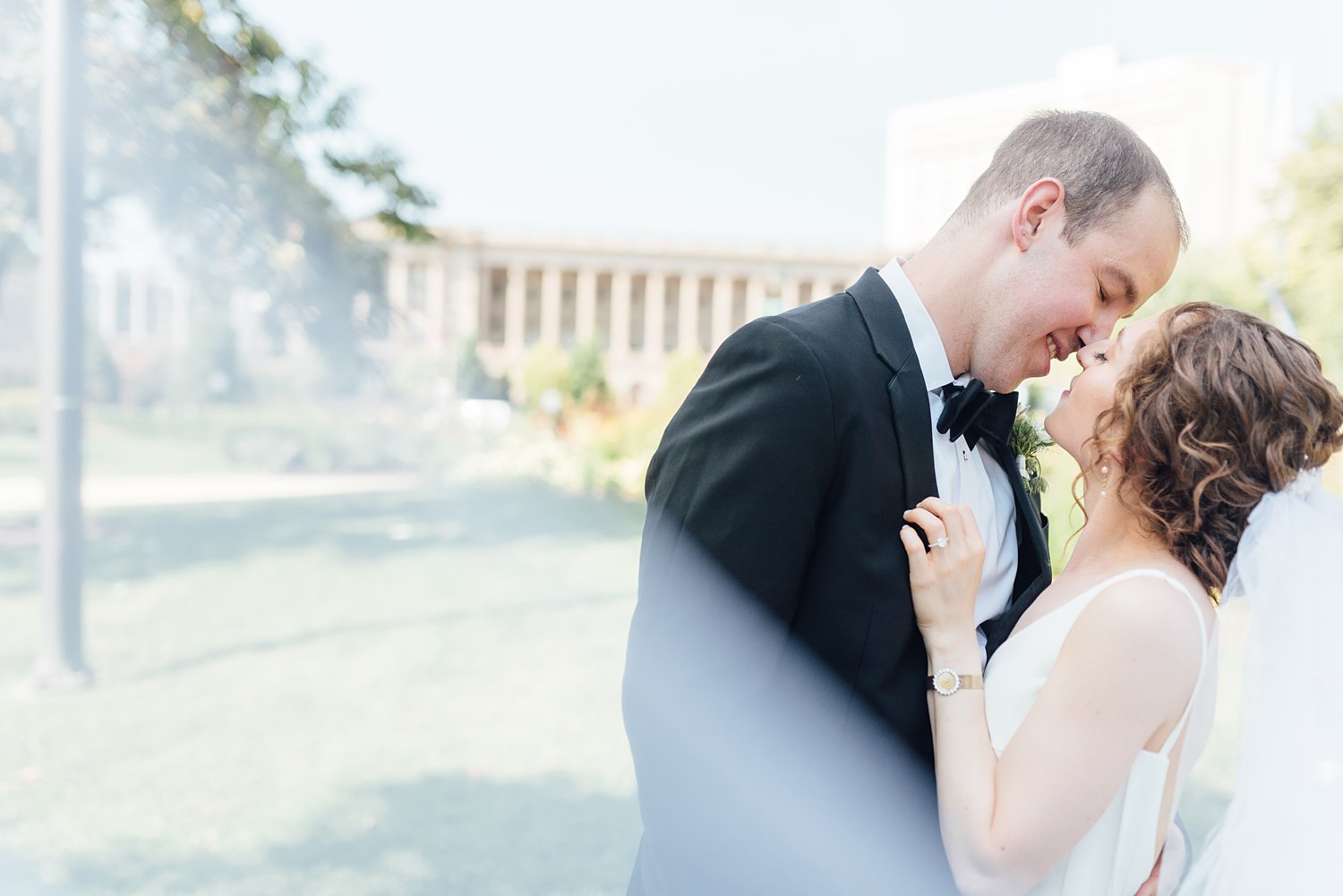 Hallie + Andrew - Parkway Free Library Wedding - Philadelphia wedding photographer - Alison Dunn Photography