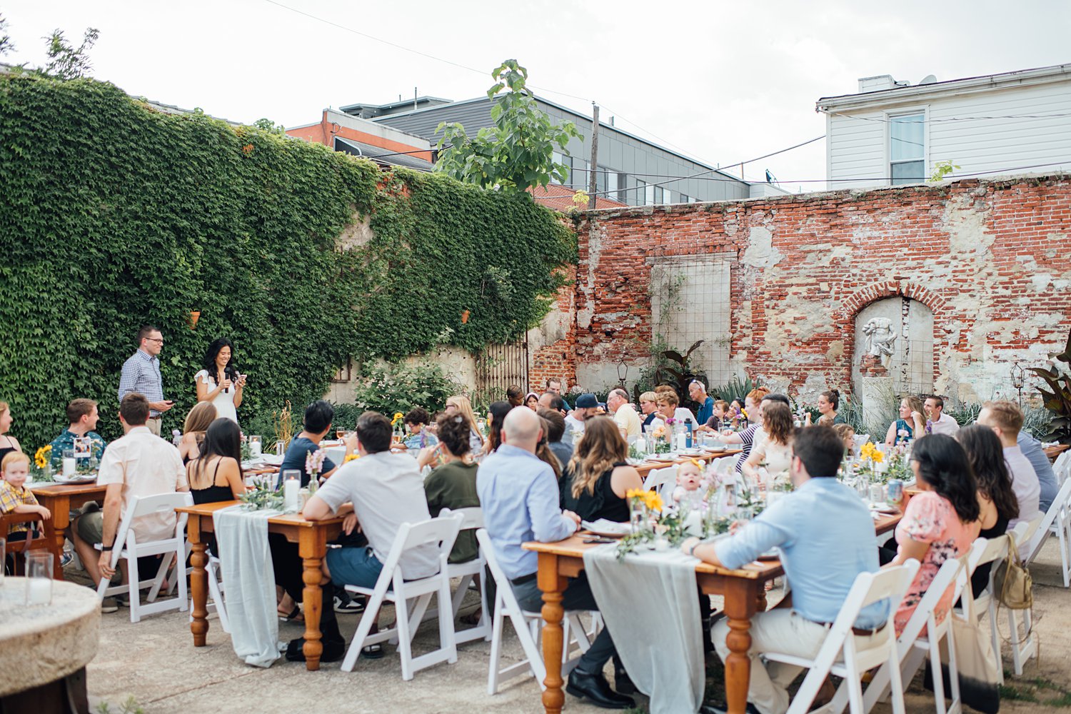 Anniversary Party - Sculpture Courtyard - Philadelphia Family Photographer - Alison Dunn Photography photo