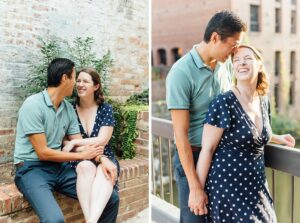 Katie + Jeff - Georgetown Anniversary Session - DC Engagement Photographer - Alison Dunn Photography photo