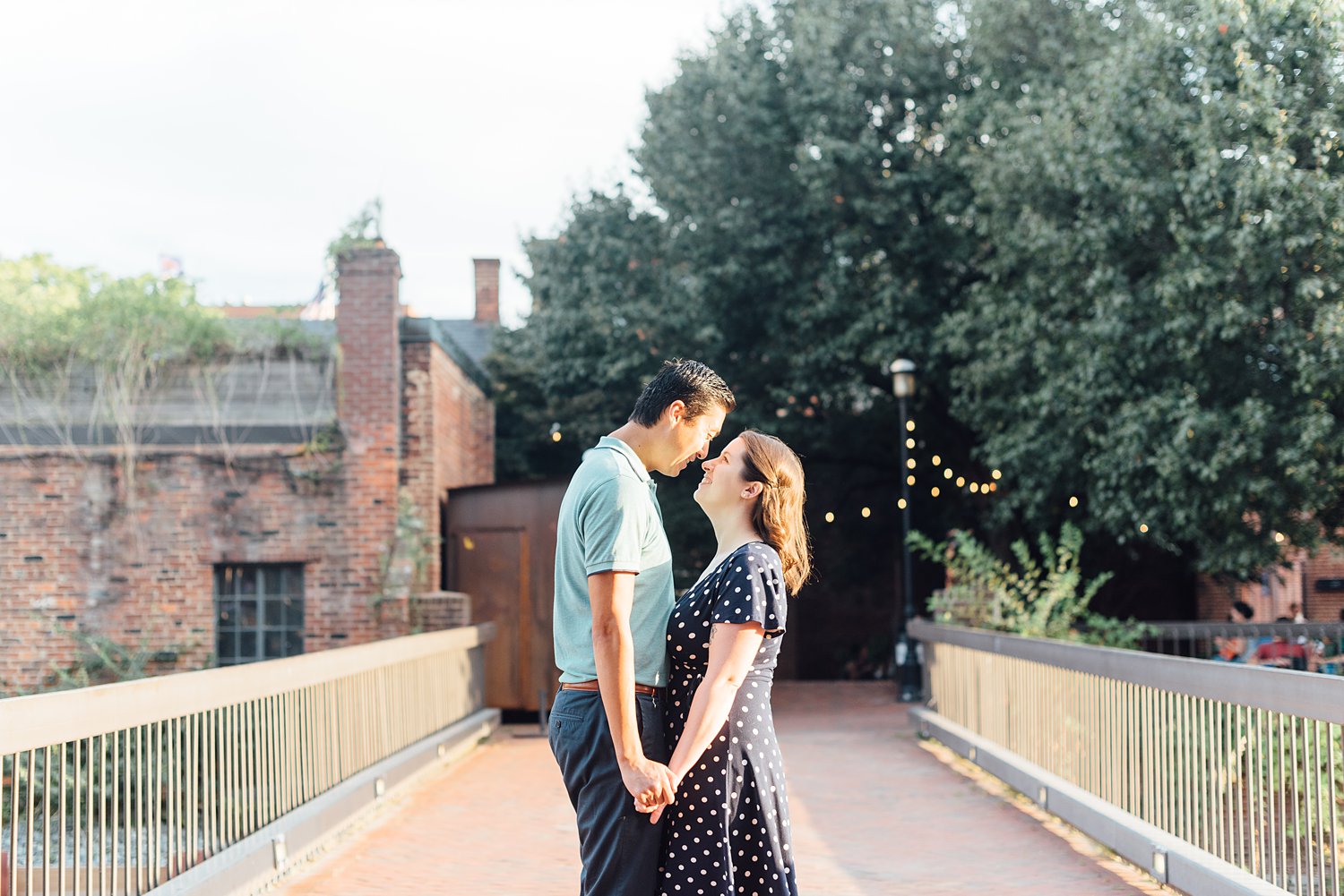 Katie + Jeff - Georgetown Anniversary Session - DC Engagement Photographer - Alison Dunn Photography photo