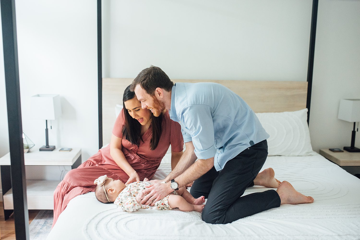 The Hempelmanns - Potomac In-Home Newborn Session - Montgomery County Maryland family photographer - Alison Dunn Photography photo