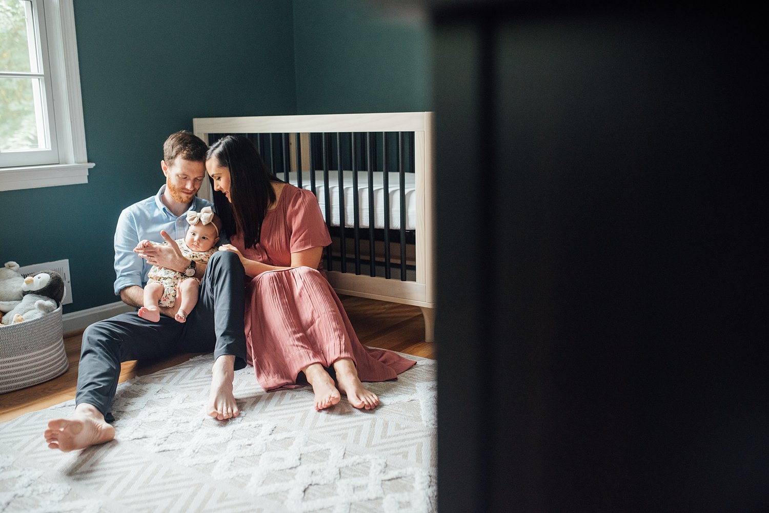 The Hempelmanns - Potomac In-Home Newborn Session - Montgomery County Maryland family photographer - Alison Dunn Photography photo