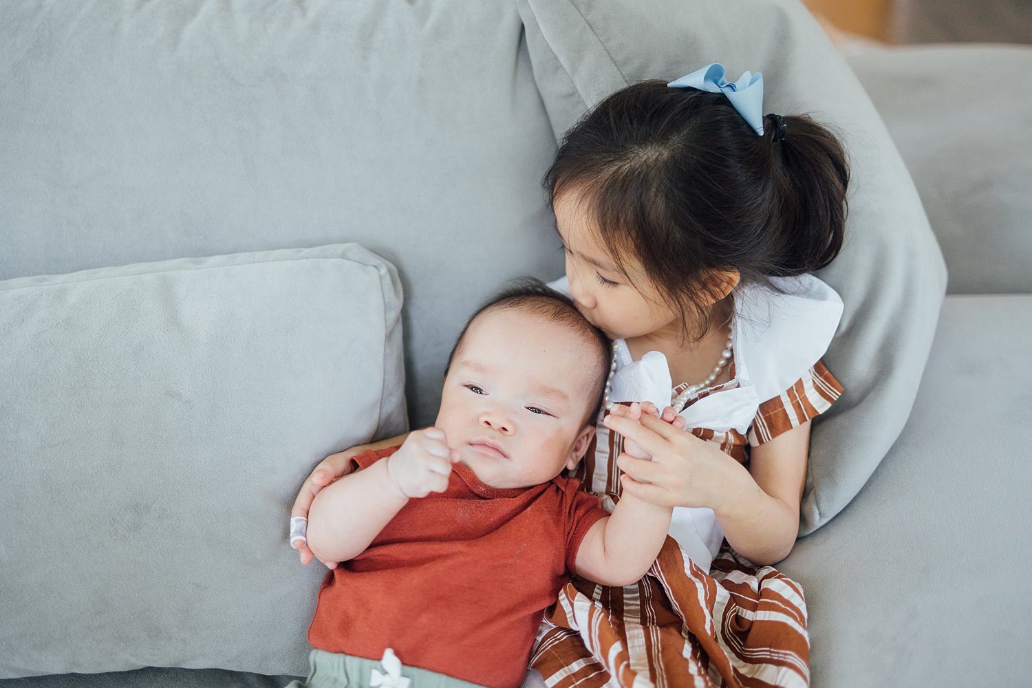 Nguyet + Andy + Aria + Adrian - Watchung Family Session - New Jersey Family Photographer - Alison Dunn Photography photo