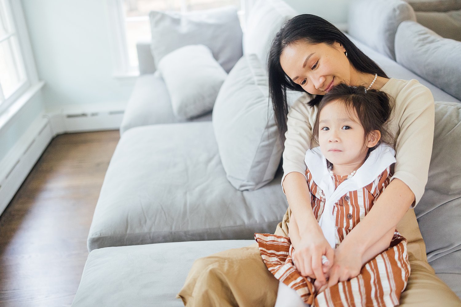 Nguyet + Andy + Aria + Adrian - Watchung Family Session - New Jersey Family Photographer - Alison Dunn Photography photo