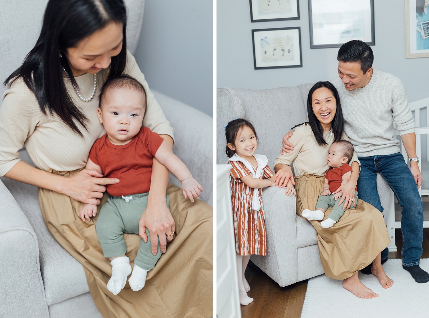 Nguyet + Andy + Aria + Adrian - Watchung Family Session - New Jersey Family Photographer - Alison Dunn Photography photo