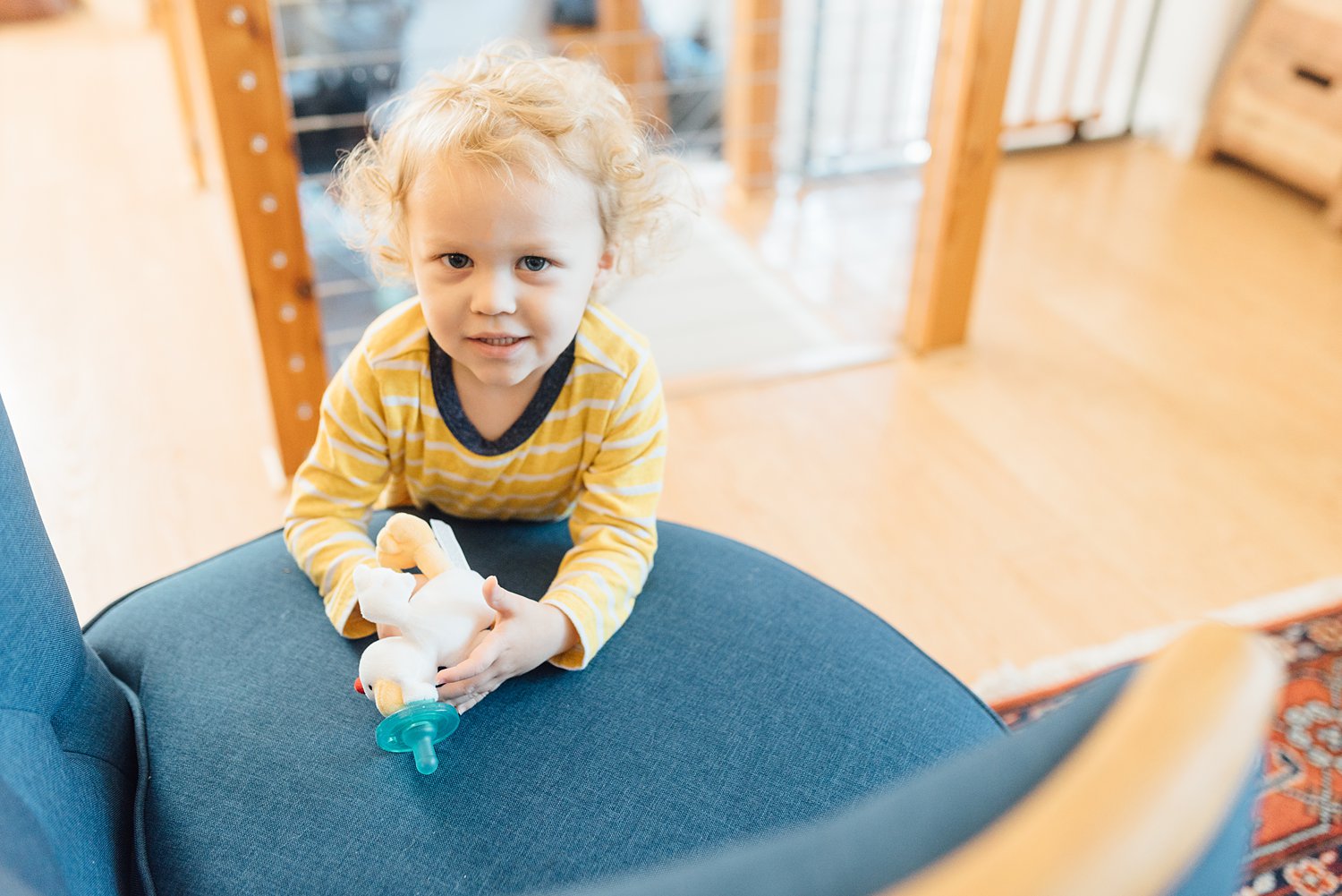 The Reznikovs - Rockville In-Home Family Session - Maryland Newborn Photographer - Alison Dunn Photography photo