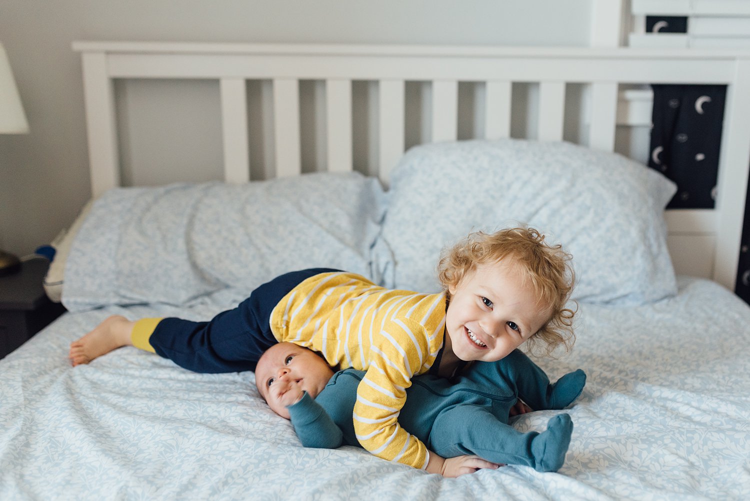 The Reznikovs - Rockville In-Home Family Session - Maryland Newborn Photographer - Alison Dunn Photography photo