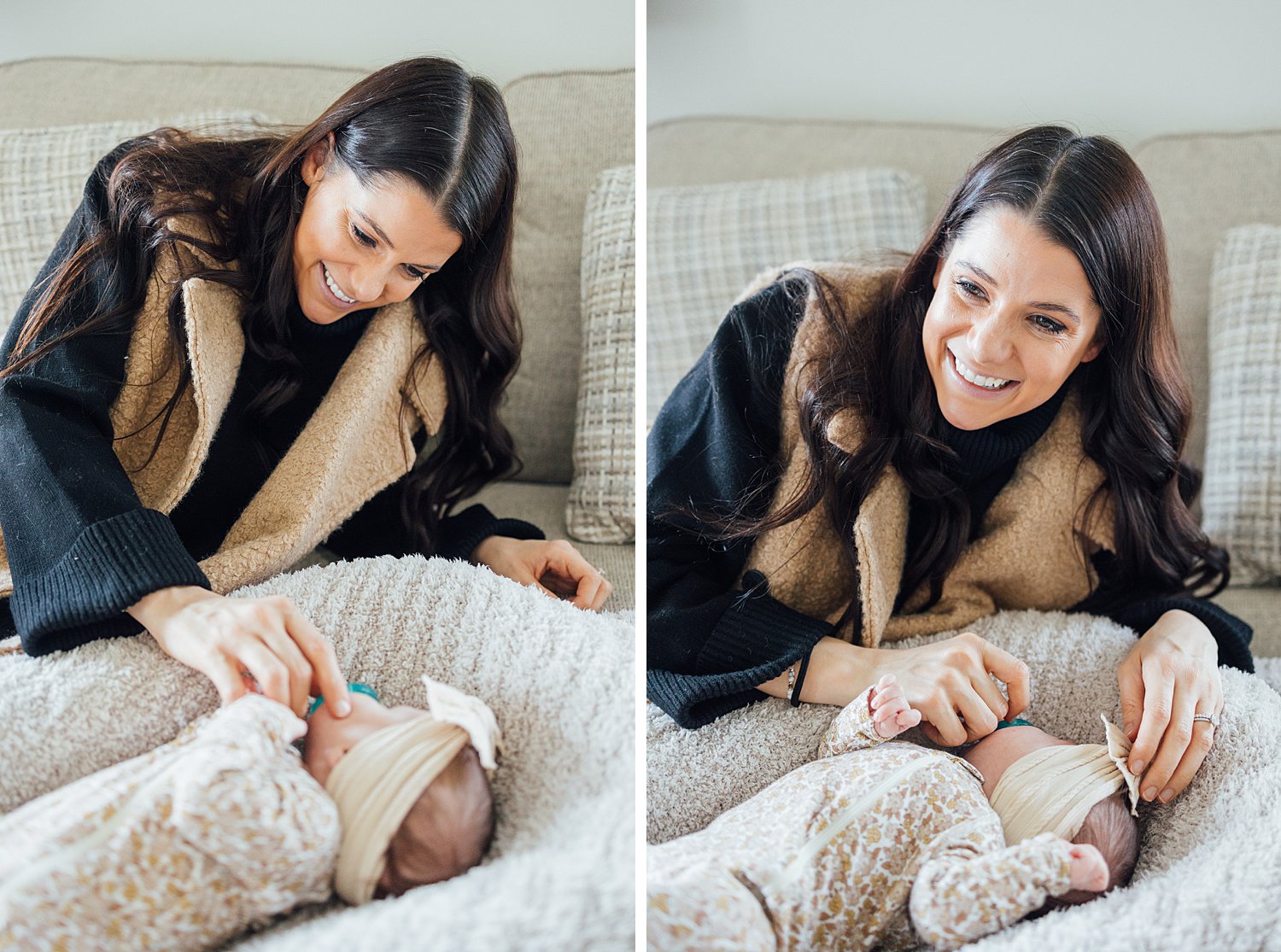 The Pellegrinis - Jenkintown Newborn Session - Philadelphia Family Photographer - Alison Dunn Photography photo