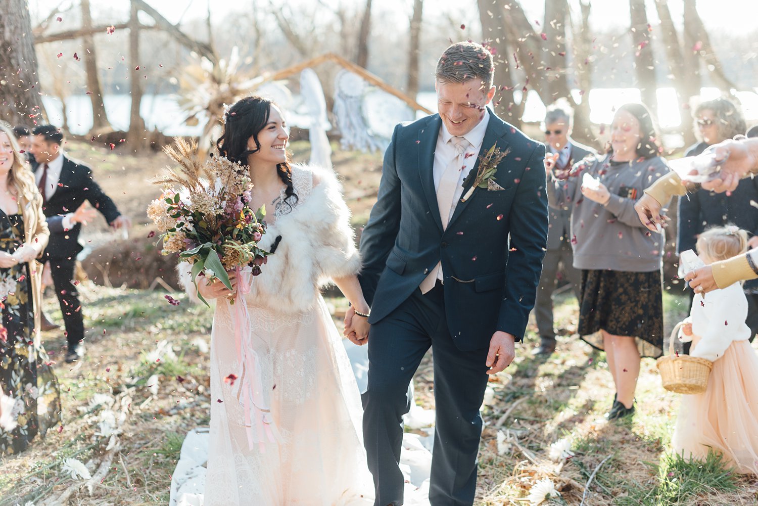 Dara + John - Pennyfield Lock Wedding - Potomac Maryland family photographer - Alison Dunn Photography photo