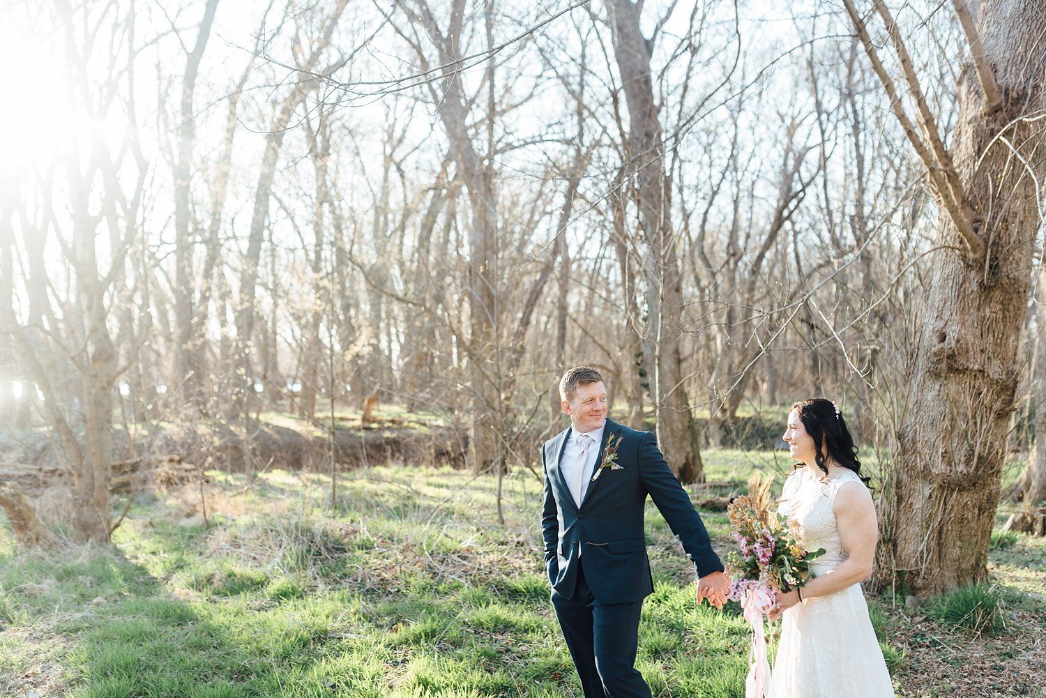 Dara + John - Pennyfield Lock Wedding - Potomac Maryland family photographer - Alison Dunn Photography photo