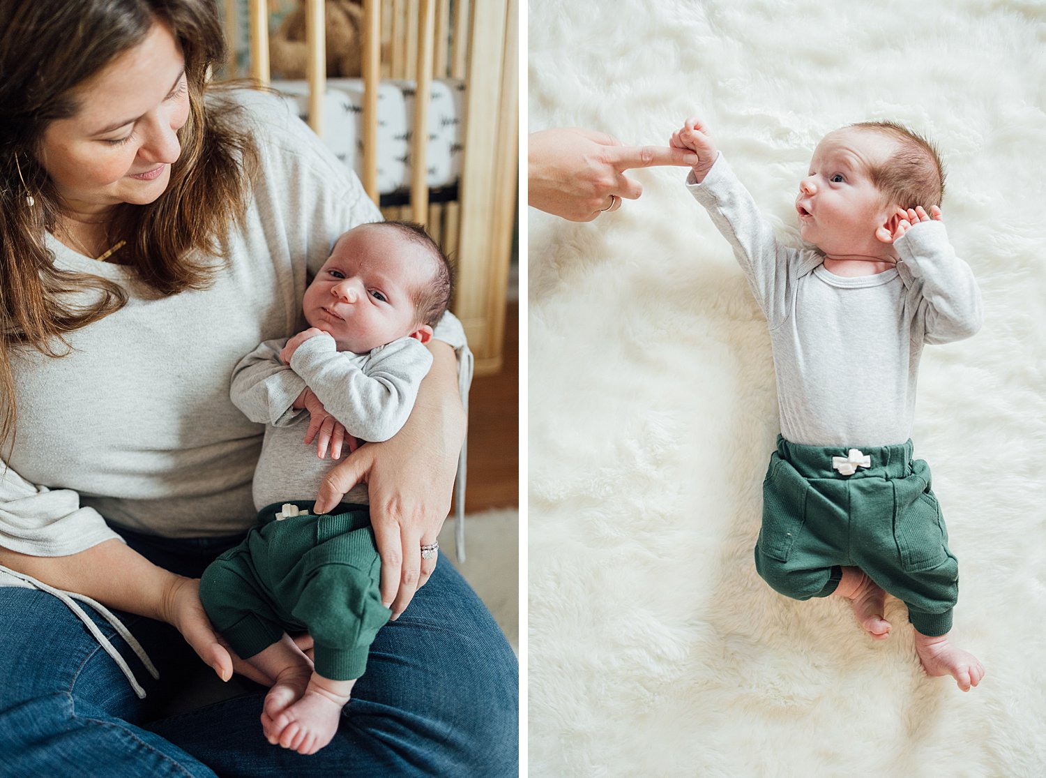 Jennifer + Jeff - Philadelphia Lifestyle Newborn Session - Montgomery County Maryland family photographer - Alison Dunn Photography photo