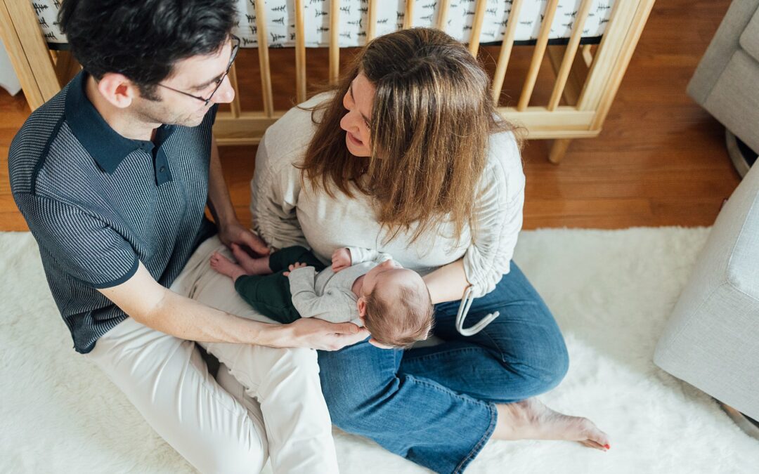 Jennifer + Jeff + Myles // Newborn Session