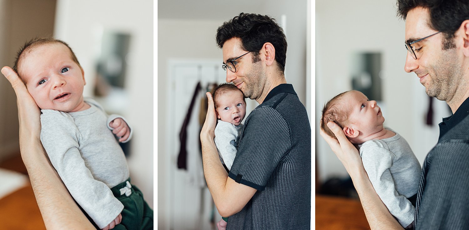 Jennifer + Jeff - Philadelphia Lifestyle Newborn Session - Montgomery County Maryland family photographer - Alison Dunn Photography photo