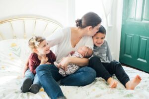 The Clarks - Philadelphia Lifestyle Newborn Session - Montgomery County Maryland family photographer - Alison Dunn Photography photo