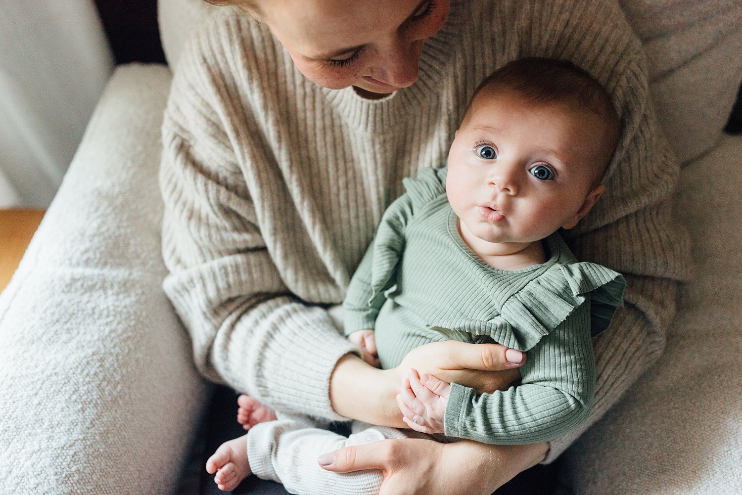 The Feldceks - Takoma Park Newborn Session - Montgomery County Maryland family photographer - Alison Dunn Photography photo