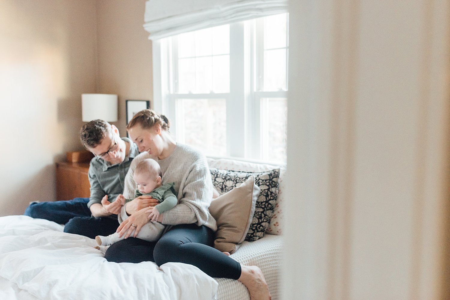 The Feldceks - Takoma Park Newborn Session - Montgomery County Maryland family photographer - Alison Dunn Photography photo