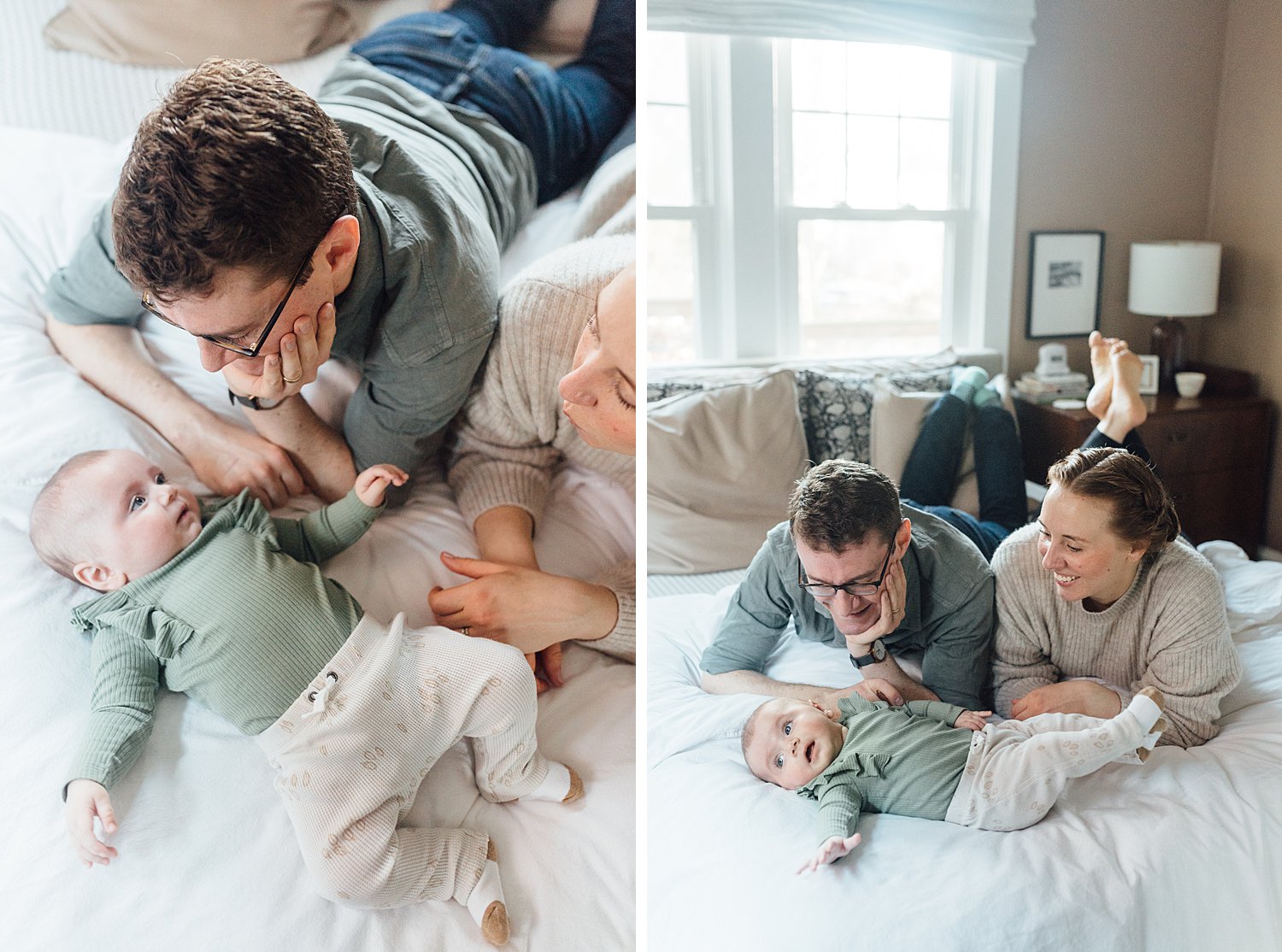 The Feldceks - Takoma Park Newborn Session - Montgomery County Maryland family photographer - Alison Dunn Photography photo