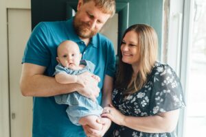 The Pfunders - Silver Spring Lifestyle Newborn Session - Montgomery County Maryland family photographer - Alison Dunn Photography photo