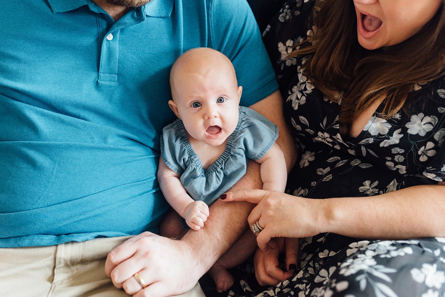 The Pfunders - Silver Spring Lifestyle Newborn Session - Montgomery County Maryland family photographer - Alison Dunn Photography photo