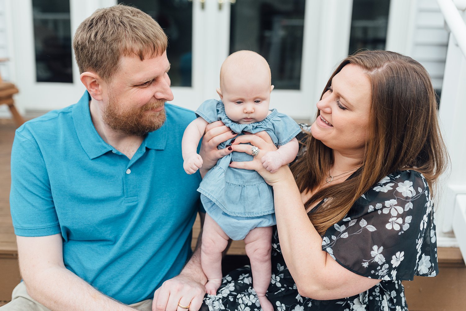 The Pfunders - Silver Spring Lifestyle Newborn Session - Montgomery County Maryland family photographer - Alison Dunn Photography photo