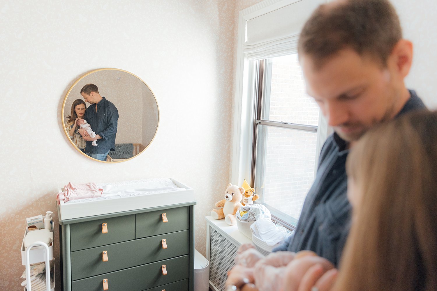 The Tregos - Philadelphia Lifestyle Newborn Session - Montgomery County Maryland Family Photographer - Alison Dunn Photography photo