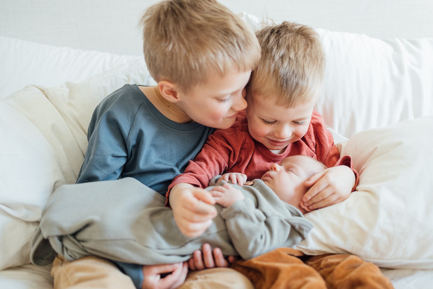 The Tregos - Philadelphia Lifestyle Newborn Session - Montgomery County Maryland Family Photographer - Alison Dunn Photography photo