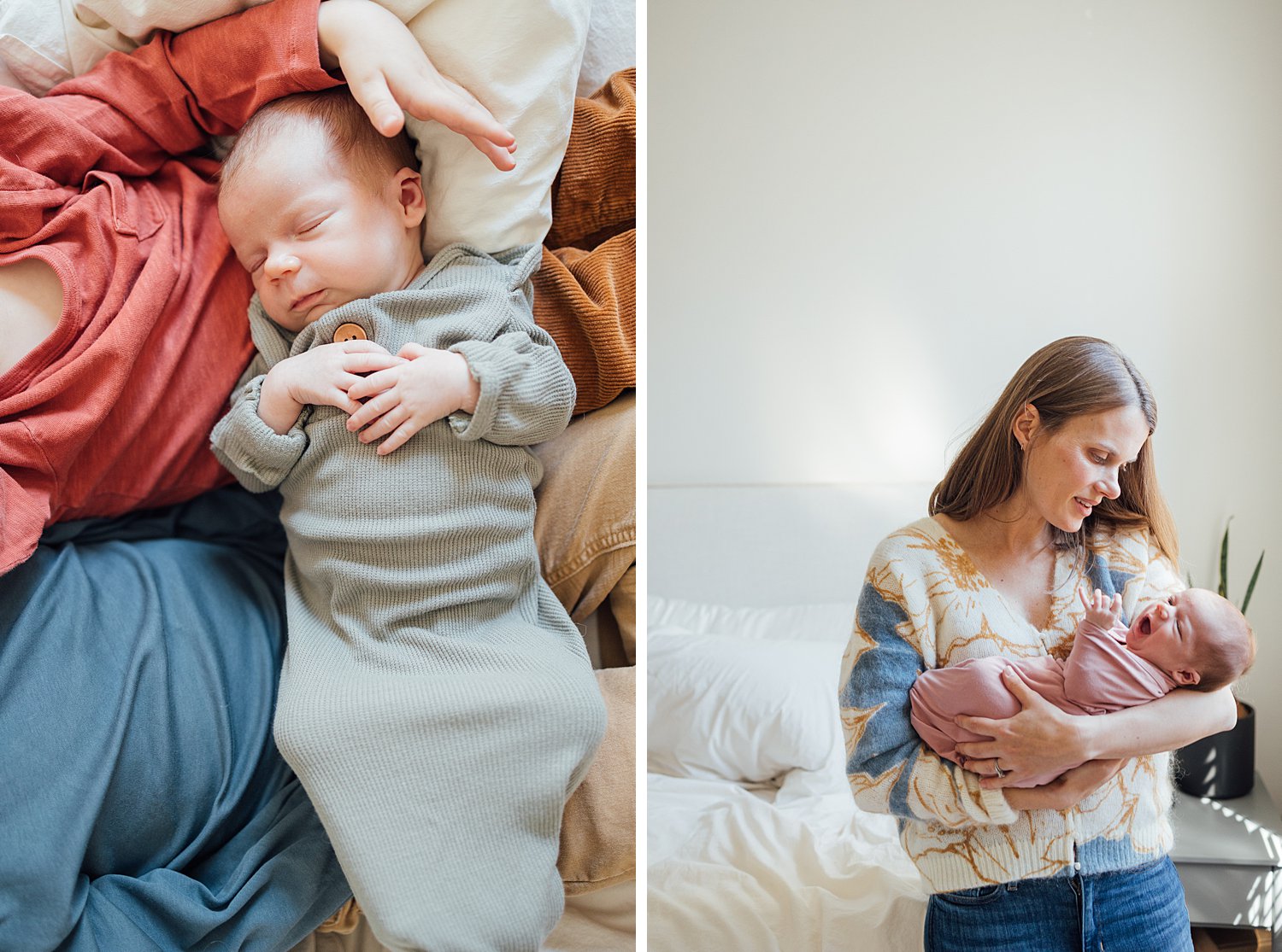 The Tregos - Philadelphia Lifestyle Newborn Session - Montgomery County Maryland Family Photographer - Alison Dunn Photography photo