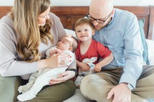The Pershes - Arlington Newborn Session - Virginia Family Photographer - Alison Dunn Photography photo