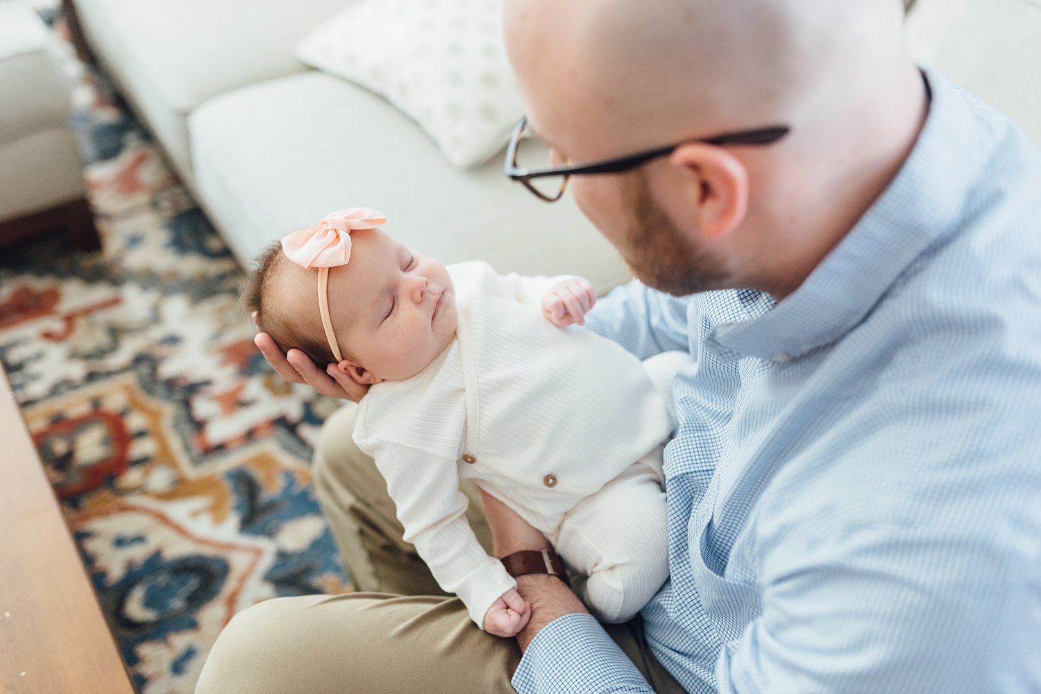 The Pershes - Arlington Newborn Session - Virginia Family Photographer - Alison Dunn Photography photo