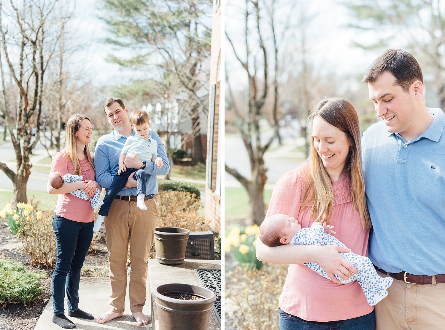 Wilson Family - Potomac Lifestyle Newborn Session - Montgomery County Maryland Family Photographer - Alison Dunn Photography photo