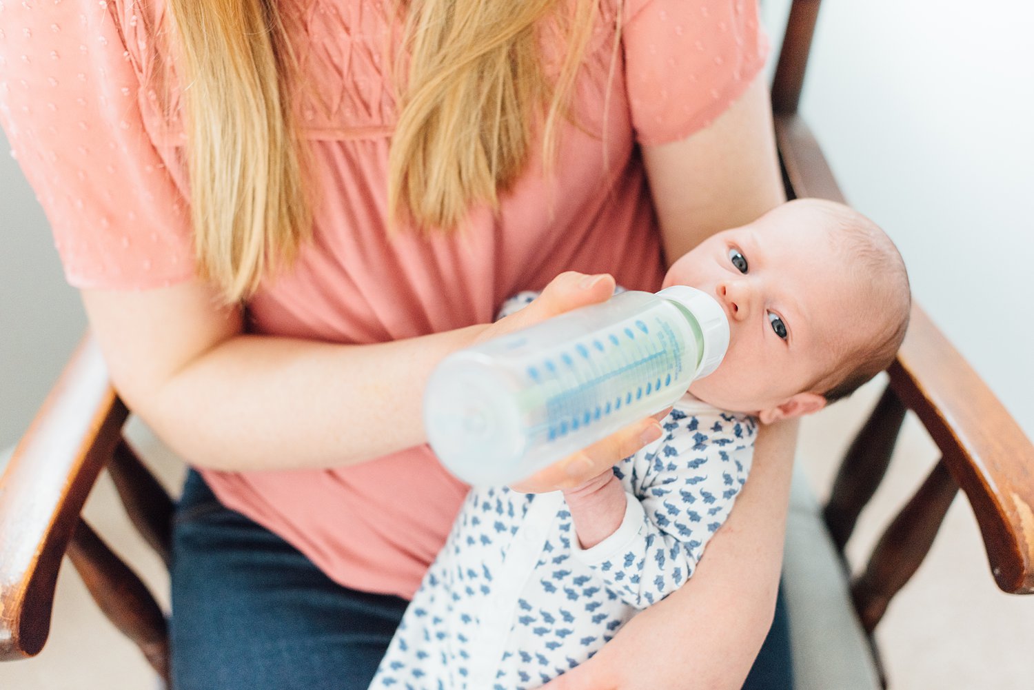 Wilson Family - Potomac Lifestyle Newborn Session - Montgomery County Maryland Family Photographer - Alison Dunn Photography photo