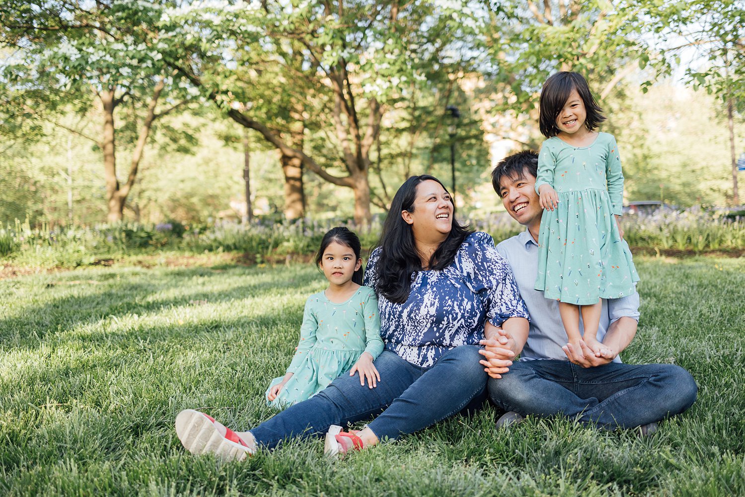 Emily + Anran + Marcy + Link - Fairmount Family Session - Philadelphia Family Photographer - Alison Dunn Photography photo