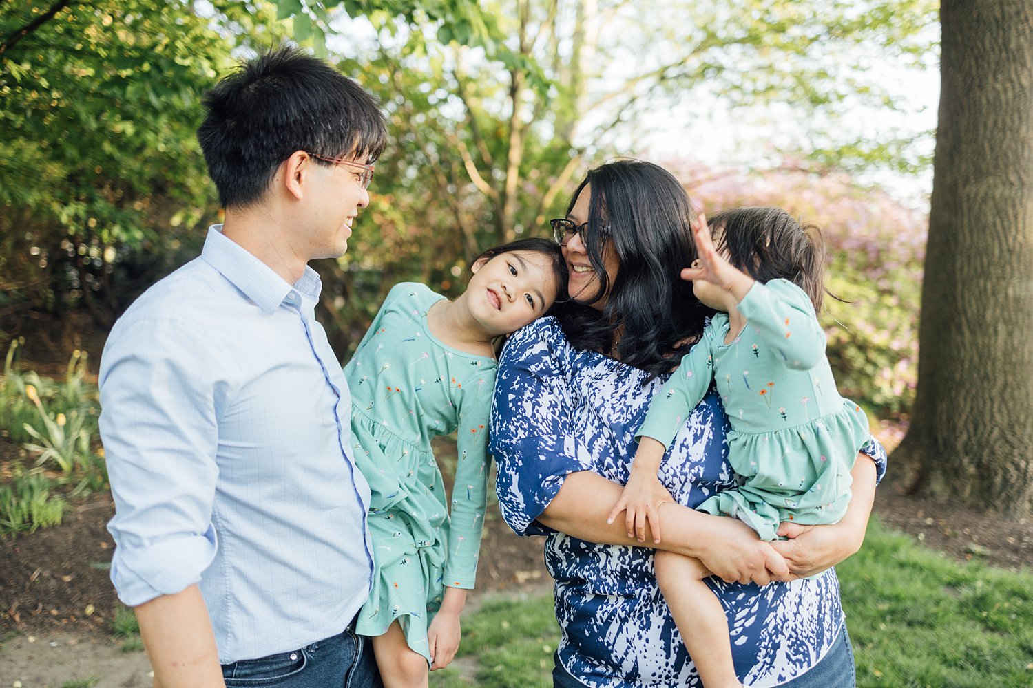 Emily + Anran + Marcy + Link - Fairmount Family Session - Philadelphia Family Photographer - Alison Dunn Photography photo