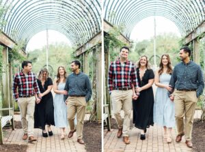 Sara + Matt + Kristen + Karan - Arlington Bon Air Park Rose Garden Anniversary Session - Virginia Family Photographer - Alison Dunn Photography photo