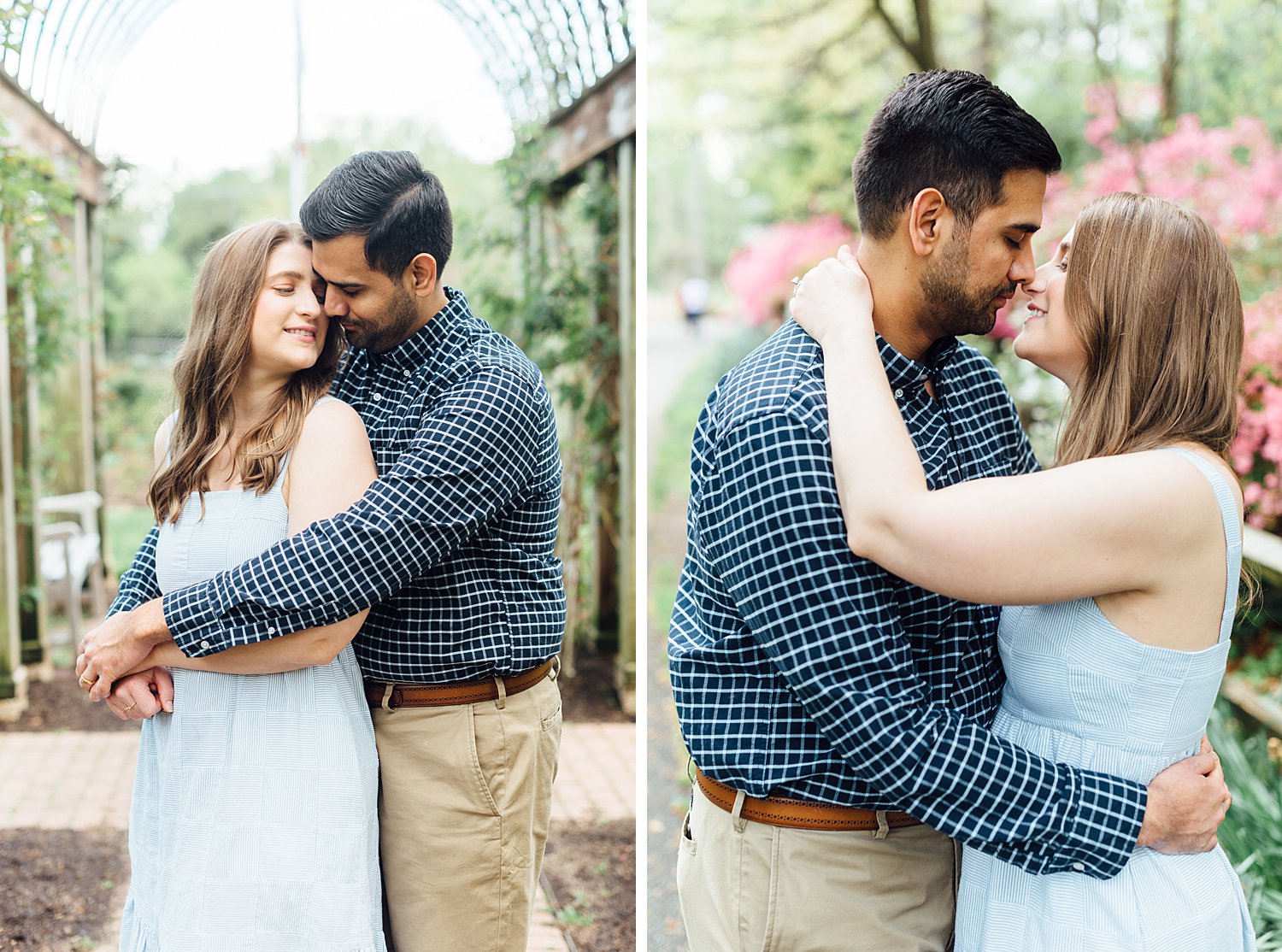 Sara + Matt + Kristen + Karan - Arlington Bon Air Park Rose Garden Anniversary Session - Virginia Family Photographer - Alison Dunn Photography photo