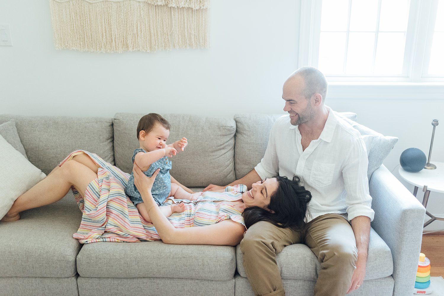 Lexy + Kent + Hazel - Takoma Park Newborn Session - Montgomery County Family Photographer - Alison Dunn Photography photo