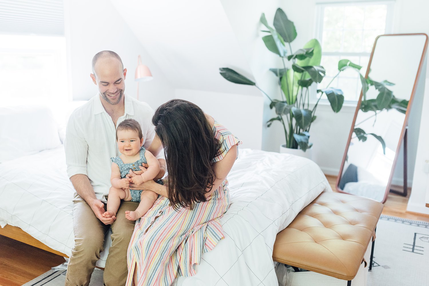 Lexy + Kent + Hazel - Takoma Park Newborn Session - Montgomery County Family Photographer - Alison Dunn Photography photo