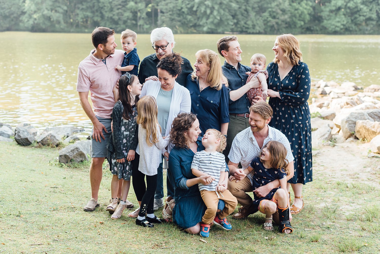 The Feldmans - Centennial Park Extended Family Session - Ellicott City Maryland family photographer - Alison Dunn Photography photo